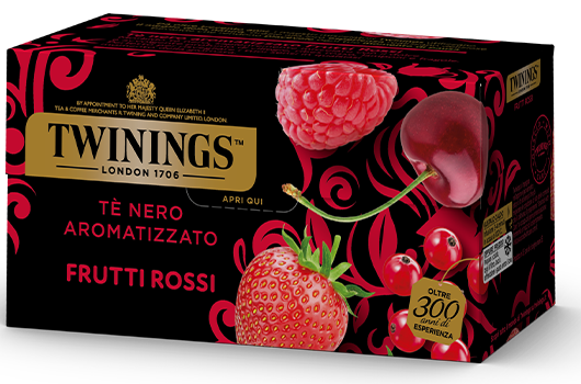 Tè nero aromatizzato Frutti Rossi