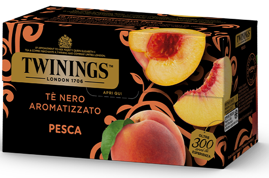 Tè nero aromatizzato Pesca