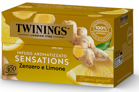 Infuso aromatizzato Zenzero e Limone