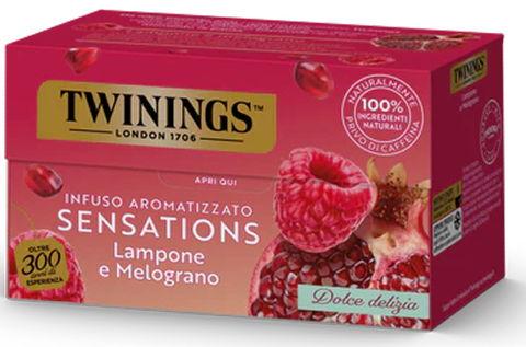 Infuso aromatizzato Lampone e Melograno