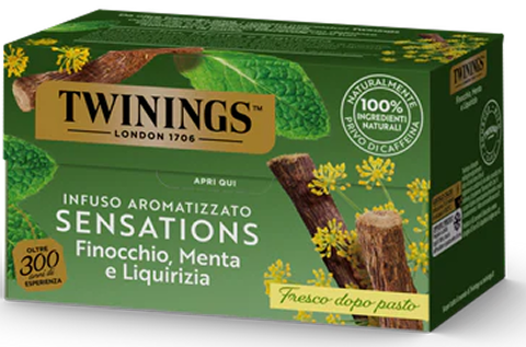 Infuso aromatizzato Finocchio, Menta e Liquirizia