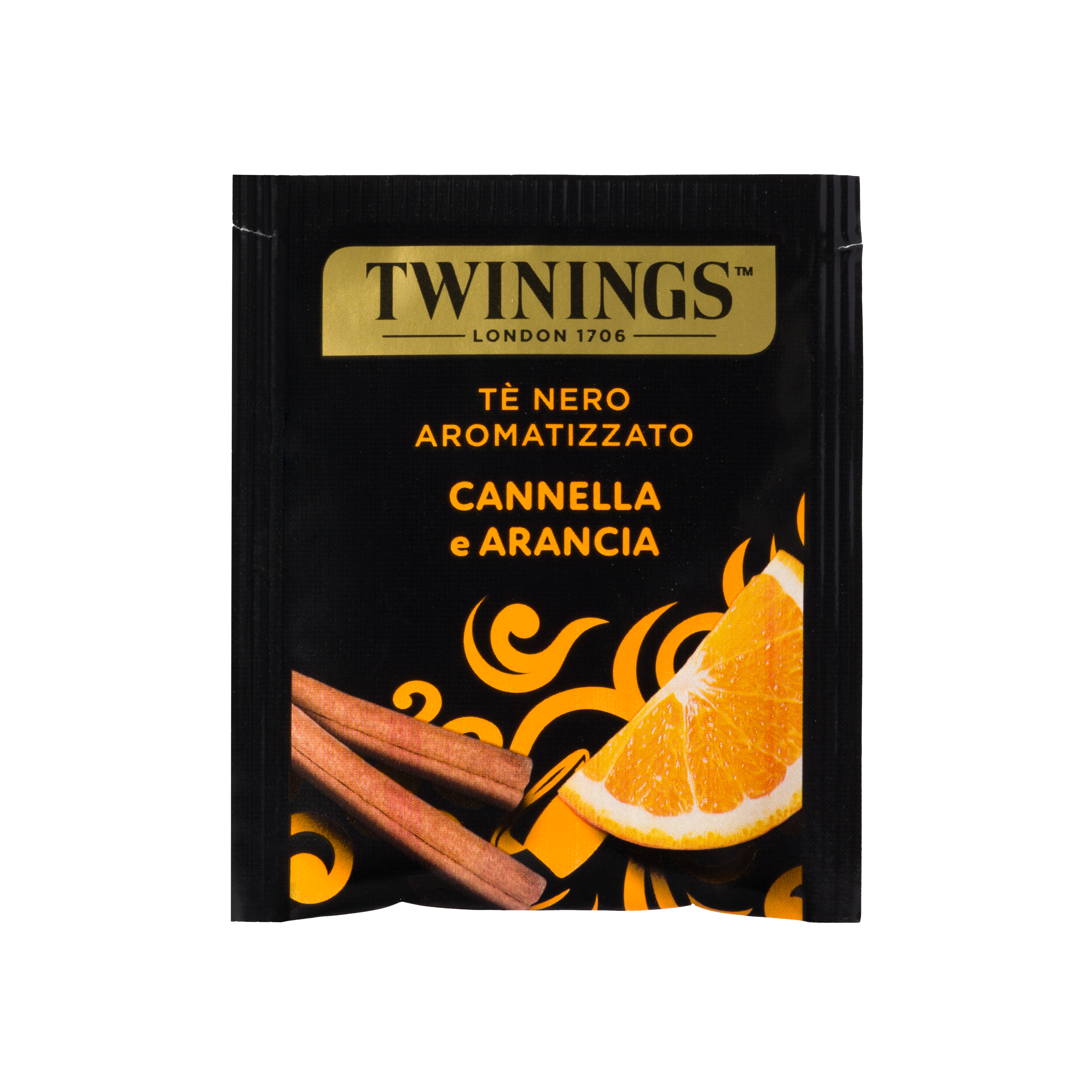 Tè nero aromatizzato Cannella e Arancia