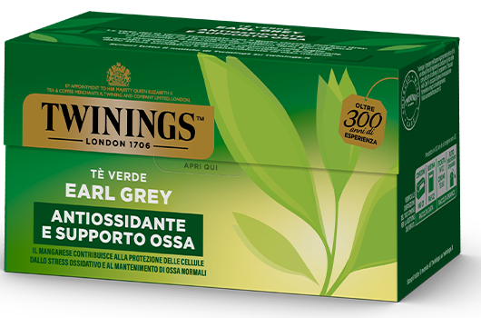 Tè verde aromatizzato Earl Grey