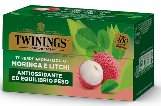 Tè verde aromatizzato Moringa e Litchi