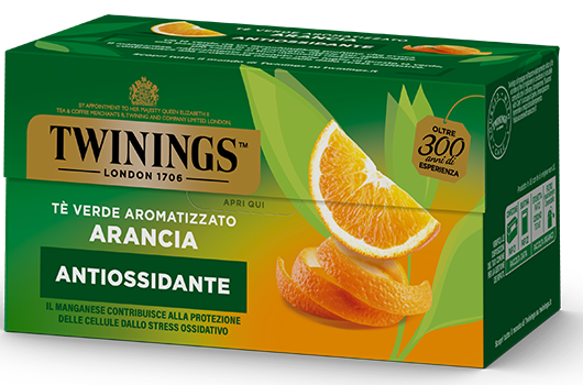Tè verde aromatizzato Arancia